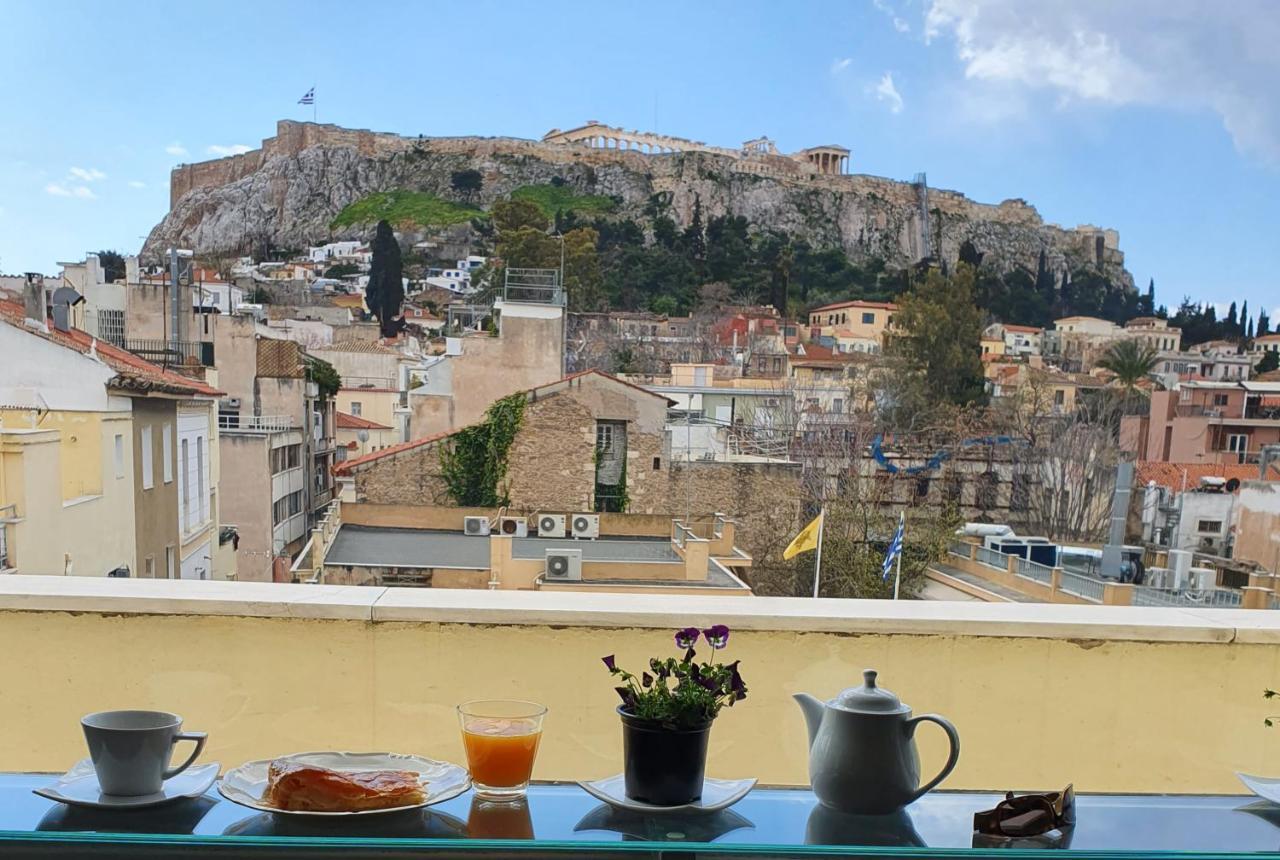 Prestige Penthouse - Breathtaking Parthenon Views In Plaka Appartement Athene Buitenkant foto