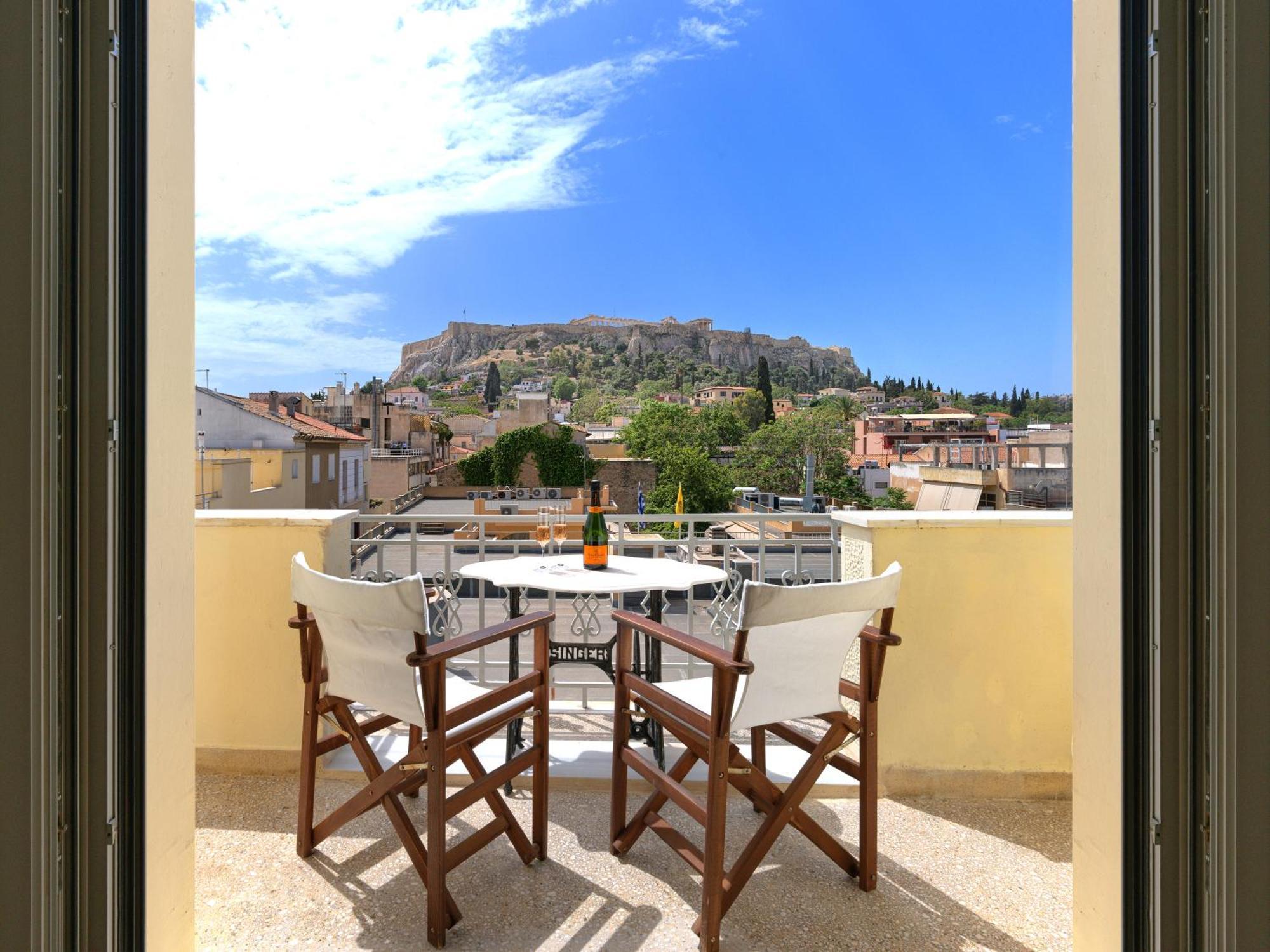 Prestige Penthouse - Breathtaking Parthenon Views In Plaka Appartement Athene Buitenkant foto